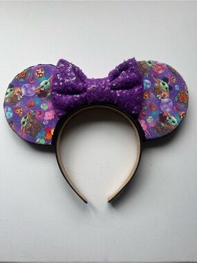 Mandalorian Grogu Baby Yoda Themed Mouse Ear Headband